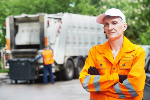 Residents disposing of furniture in Barnet